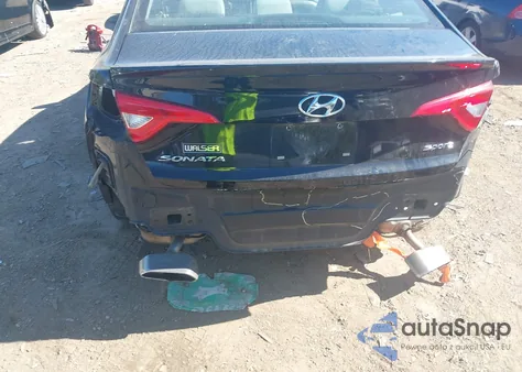 2016 Hyundai Sonata Sport z USA, uszkodzony, nr VIN 5NPE34AF6GH298977